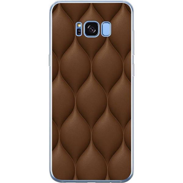 Samsung Galaxy S8+ Genomskinligt Skal Cocoa Scales