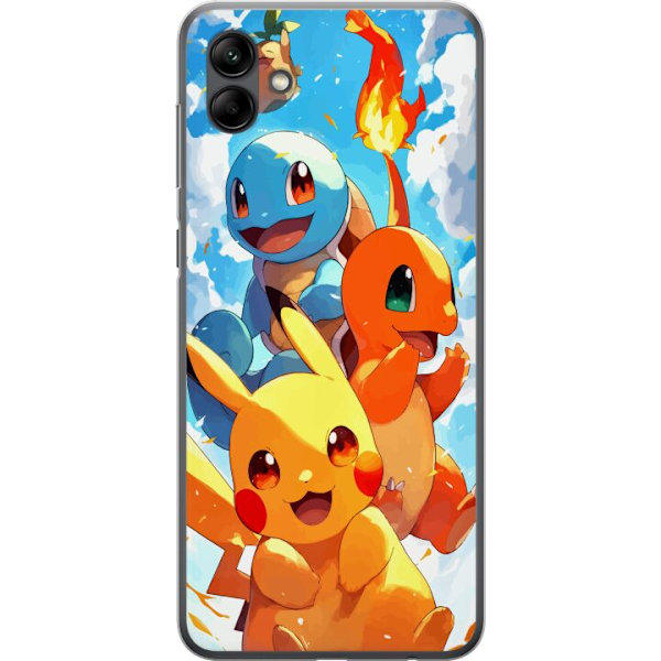 Samsung Galaxy A05 Läpinäkyvä kuori Pocket Creatures - inno