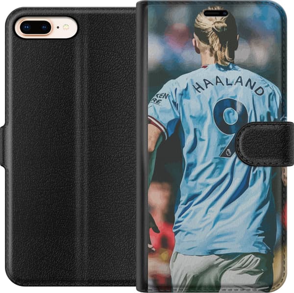 Kompatibel Tegnebogsetui til Apple iPhone 8 Plus Erling Haaland