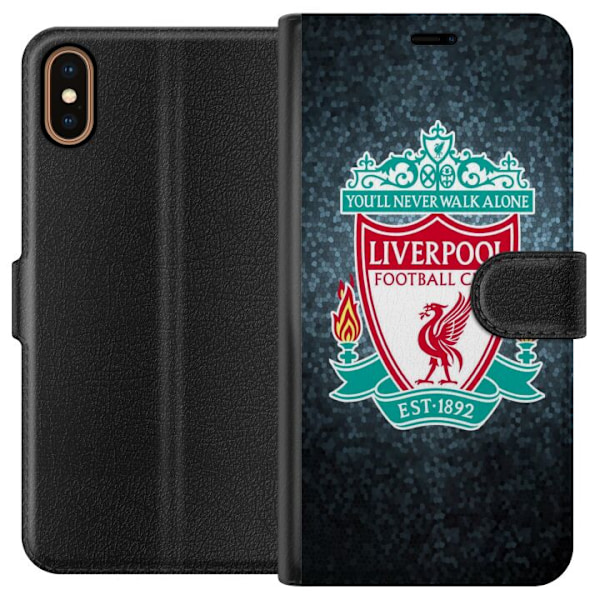 Apple iPhone XS Plånboksfodral Liverpool Football Club