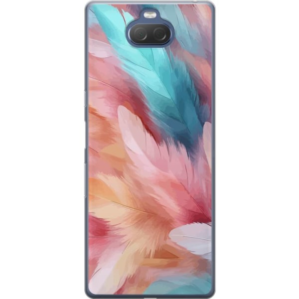 Sony Xperia 10 Gennemsigtig cover Fjer