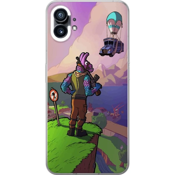 Nothing Phone (1) Gennemsigtig cover Fortnite