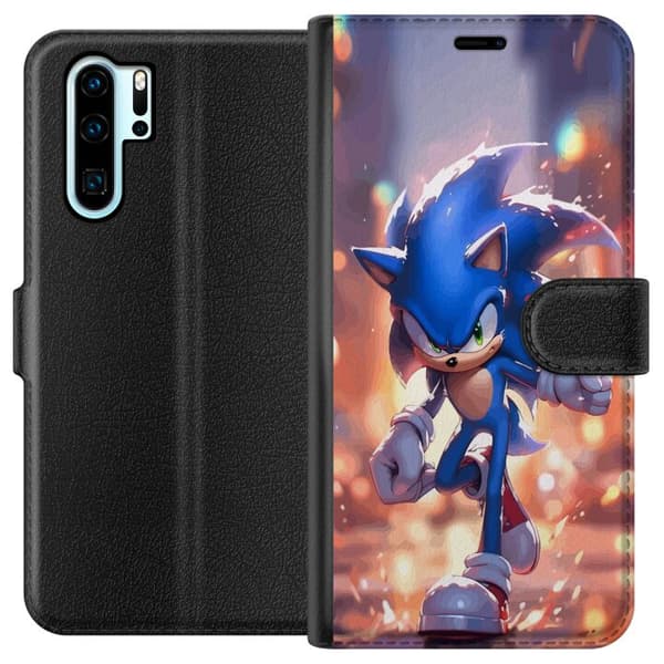 Kompatibelt Lommeboketui til Huawei P30 Pro Sonic