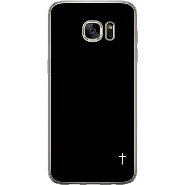 Samsung Galaxy S7 edge Gennemsigtig cover Kors