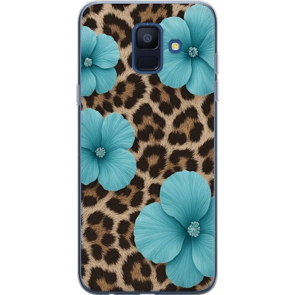 Samsung Galaxy A6 (2018) Genomskinligt Skal Blossom Beast