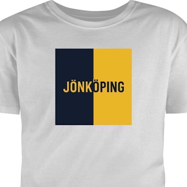 T-shirt för Vuxen | Klassisk Vuxen-T-shirt Jönköping – Ho grå S
