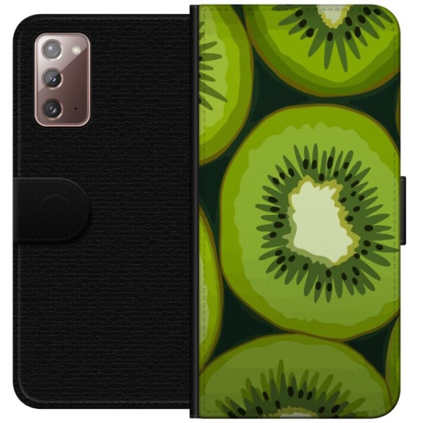 Samsung Galaxy Note20 Plånboksfodral Kiwi