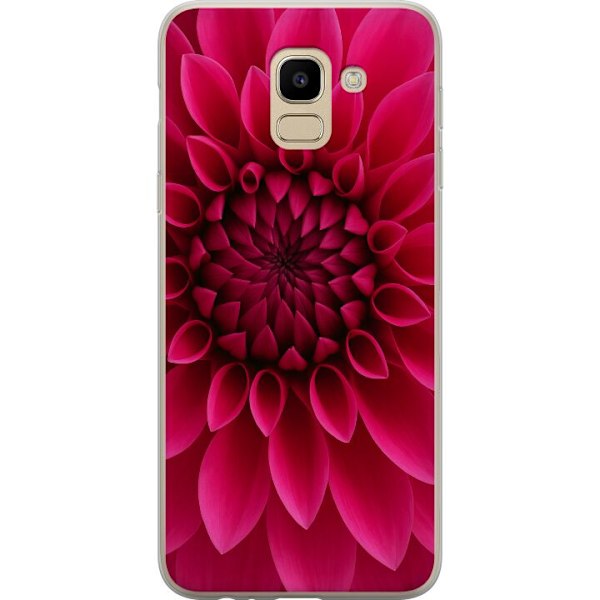 Samsung Galaxy J6 Gennemsigtig cover Rosecore