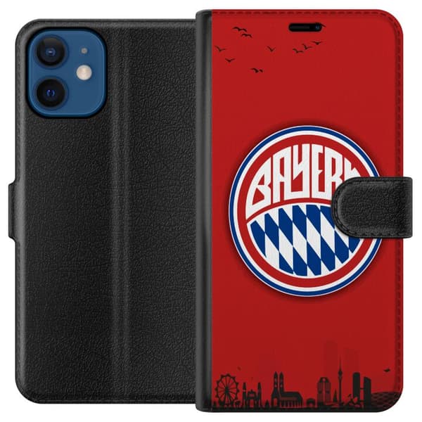Kompatibel Tegnebogsetui til Apple iPhone 12 mini FC Bayern München