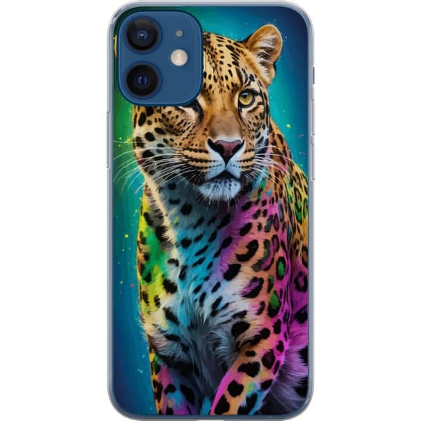 Kompatibelt Mobildeksel til Apple iPhone 12 mini Leopard