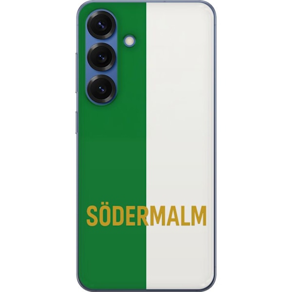 Samsung Galaxy S25+ Läpinäkyvä kuori Södermalm - jalkapallo