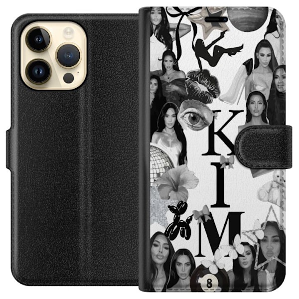 Apple iPhone 14 Pro Max Tegnebogsetui Kim Kardashian – Aesth
