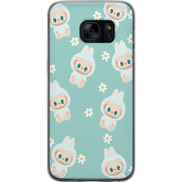 Samsung Galaxy S7 Läpinäkyvä kuori Labubu Candy Vibes
