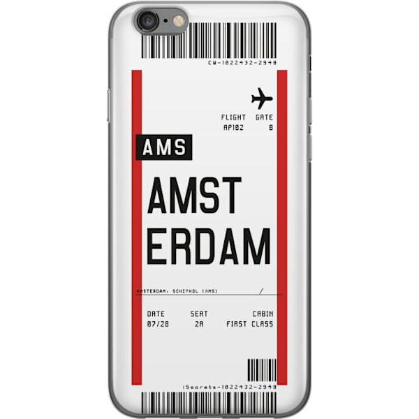 Apple iPhone 6 Gennemsigtig cover Amsterdam