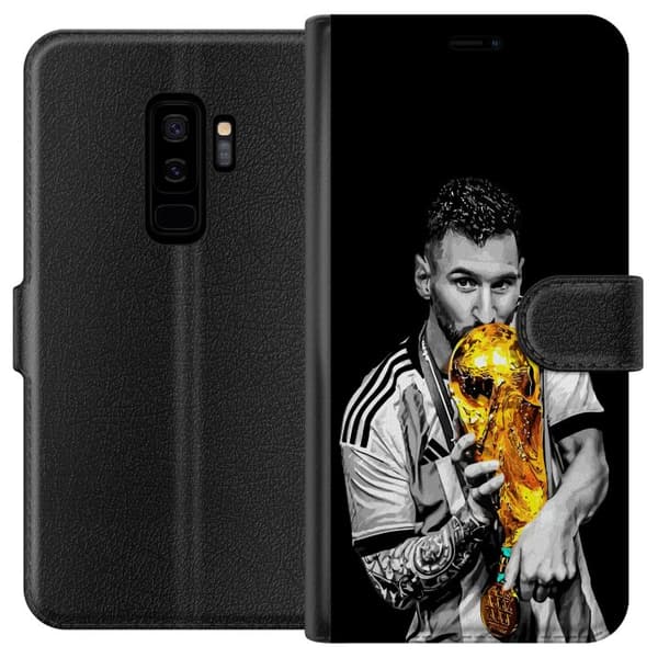 Kompatibelt Plånboksfodral till Samsung Galaxy S9+ Lionel Messi