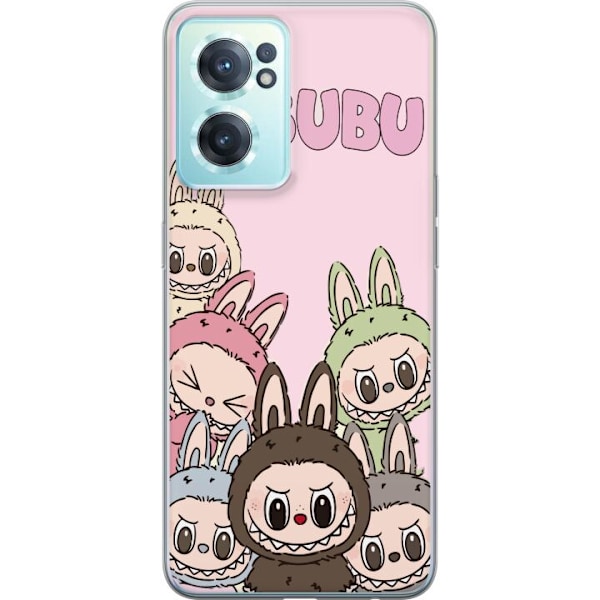 OnePlus Nord CE 2 5G Gjennomsiktig deksel Labubu Classics