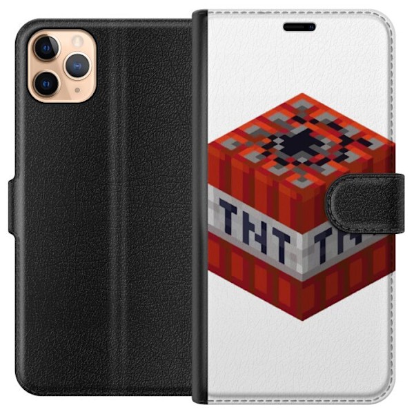 Apple iPhone 11 Pro Max Tegnebogsetui Minecraft TNT