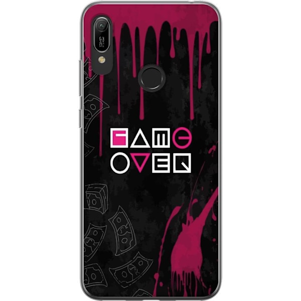 Huawei Y6 (2019) Gennemsigtig cover Squid Game 2 - Game Over