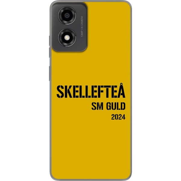 Motorola Moto E14 Läpinäkyvä kuori Skellefteå SM KULTA