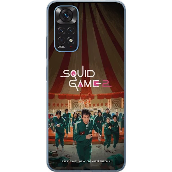 Xiaomi Redmi Note 11S Gennemsigtig cover Squid Game 2 - Forår