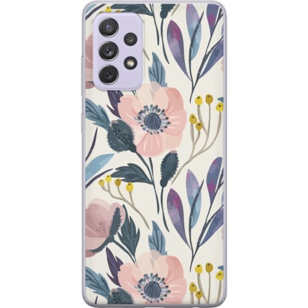 Samsung Galaxy A52s 5G Gennemsigtig cover Blomsterlykke