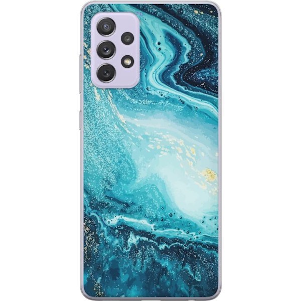 Samsung Galaxy A52s 5G Läpinäkyvä kuori Marmori
