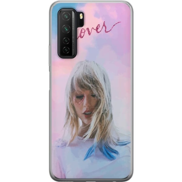 Huawei P40 lite 5G Genomskinligt Skal Taylor Swift - Lover
