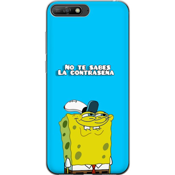 Huawei Y6 (2018) Genomskinligt Skal SpongeBob SquarePants