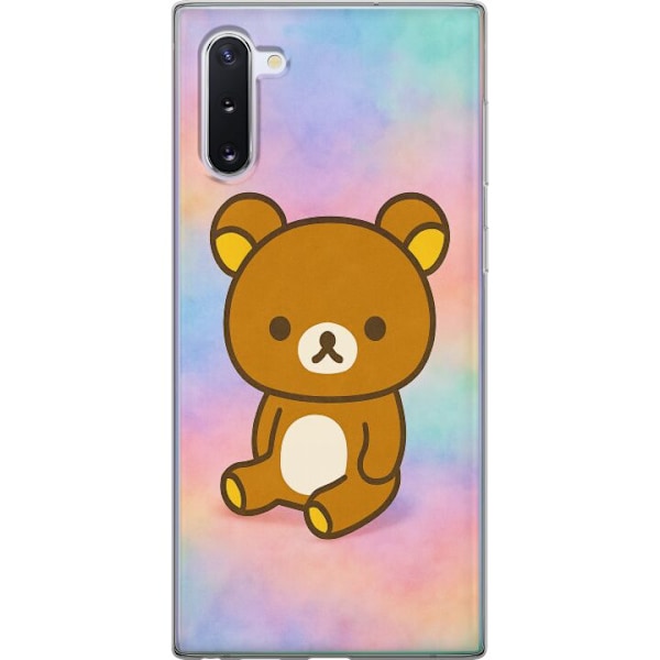Samsung Galaxy Note10 Läpinäkyvä kuori Kawaii Sanrio Rilakkuma