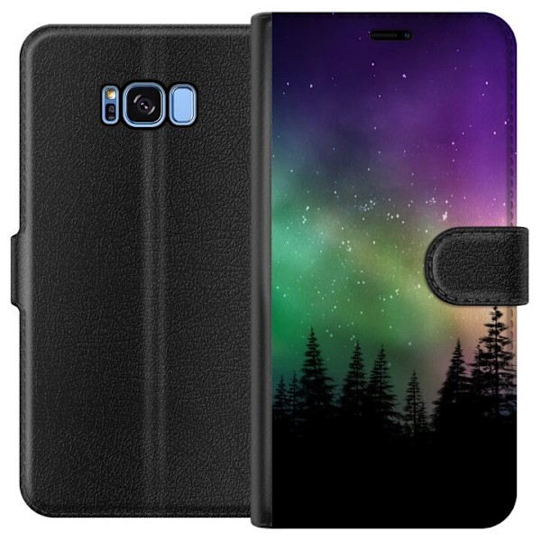 Samsung Galaxy S8 Tegnebogsetui Nordlys