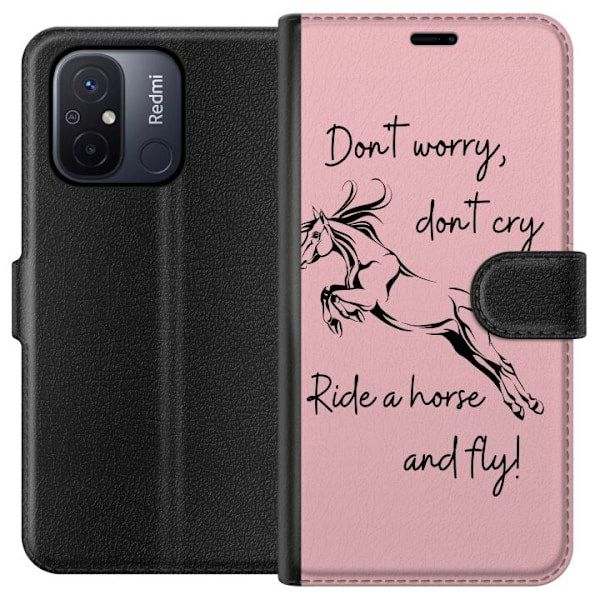 Xiaomi Redmi 12C Plånboksfodral Dont Worry