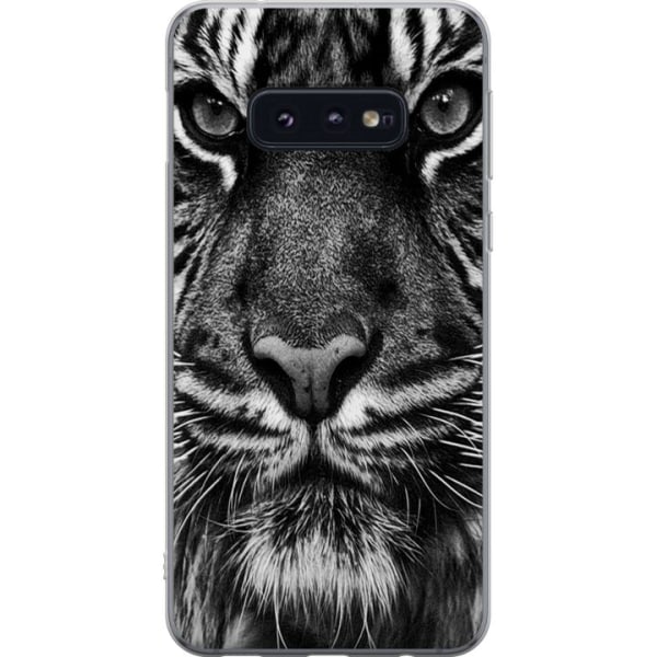 Samsung Galaxy S10e Gjennomsiktig deksel Tiger