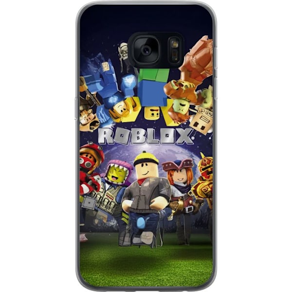 Samsung Galaxy S7 Läpinäkyvä kuori Roblox Maailma - Pelaami