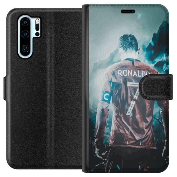 Kompatibelt Lommeboketui til Huawei P30 Pro Ronaldo