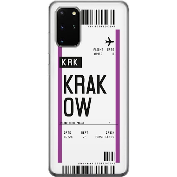 Samsung Galaxy S20+ Gennemsigtig cover Krakow