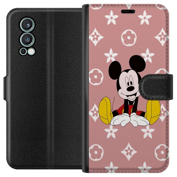 OnePlus Nord 2 5G Lommeboketui Mickey Mouse