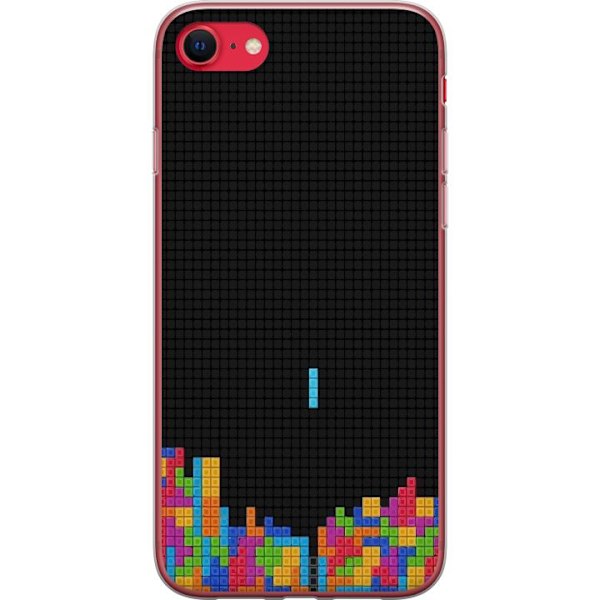 Apple iPhone 16e Läpinäkyvä kuori Tetris