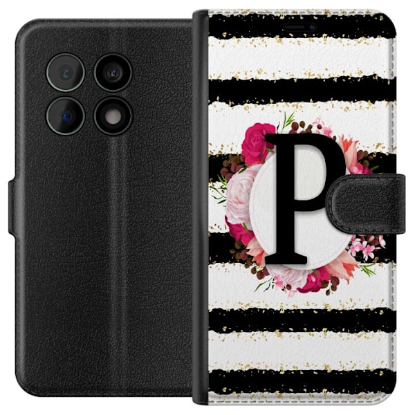 OnePlus 10 Pro Lommeboketui Bokstaven P