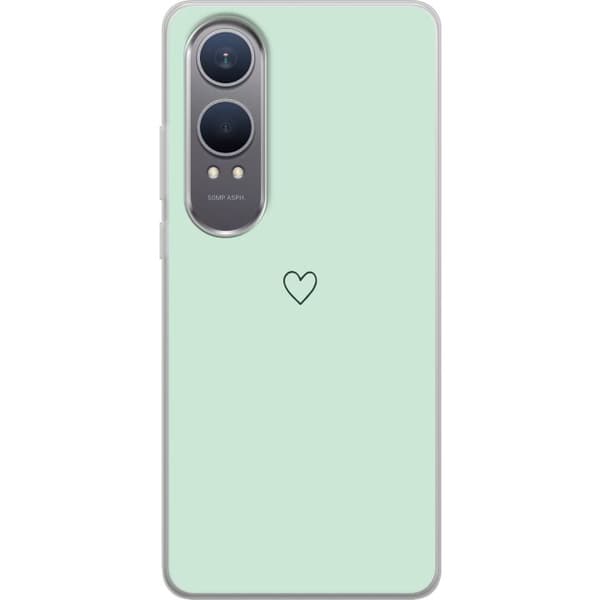 Kompatibelt Mobildeksel til OnePlus Nord CE4 Lite Enkelt Hjerte