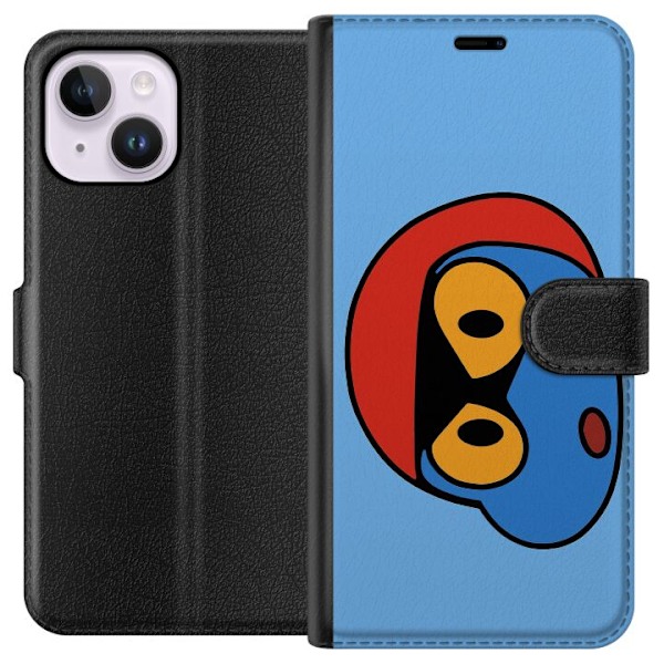 Apple iPhone 14 Plus Lommeboketui Bold Bot Head