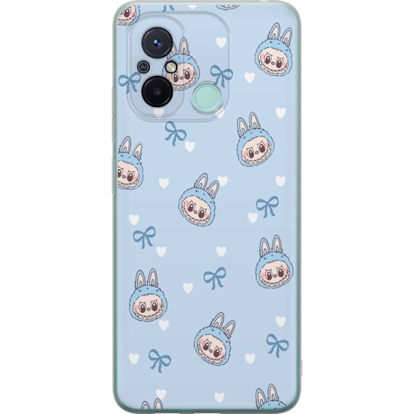 Xiaomi Redmi 12C Läpinäkyvä kuori Labubu Tuli Henki