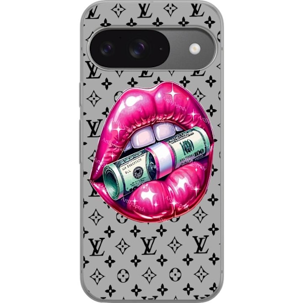 Google Pixel 9 Pro Gennemsigtig cover LV Money Lip