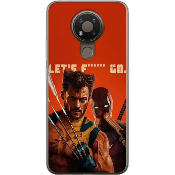 Nokia 3.4 Genomskinligt Skal Deadpool & Wolverine