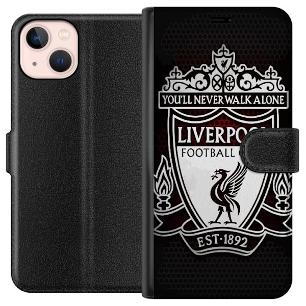 Apple iPhone 13 Plånboksfodral Liverpool L.F.C.