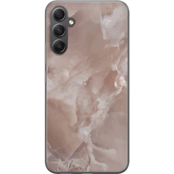Kompatibelt Mobildeksel til Samsung Galaxy A05s Marmor Rosa
