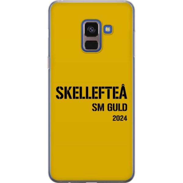 Samsung Galaxy A8 (2018) Gennemsigtig cover Skellefteå SM GUL