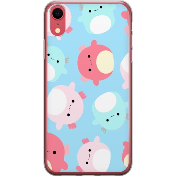 Apple iPhone XR Läpinäkyvä kuori Squishmallow