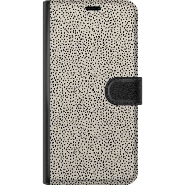 Kompatibelt Plånboksfodral till Xiaomi 15 Pro Beige minileopard beige