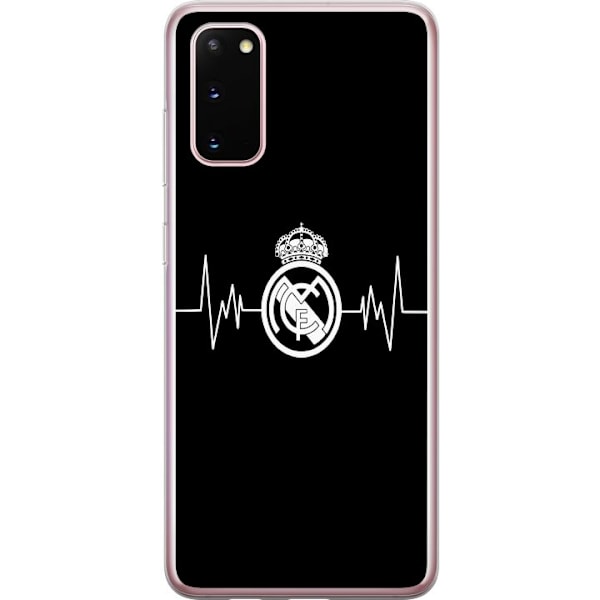 Samsung Galaxy S20 Gennemsigtig cover Real Madrid CF