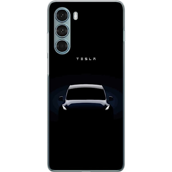 Motorola Moto G200 5G Gennemsigtig cover Tesla